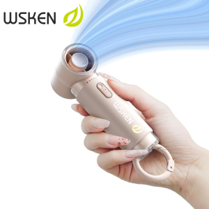 WSKEN Fan Mini พัดลมพกพา มุมด้านหน้า ใบพัด USB