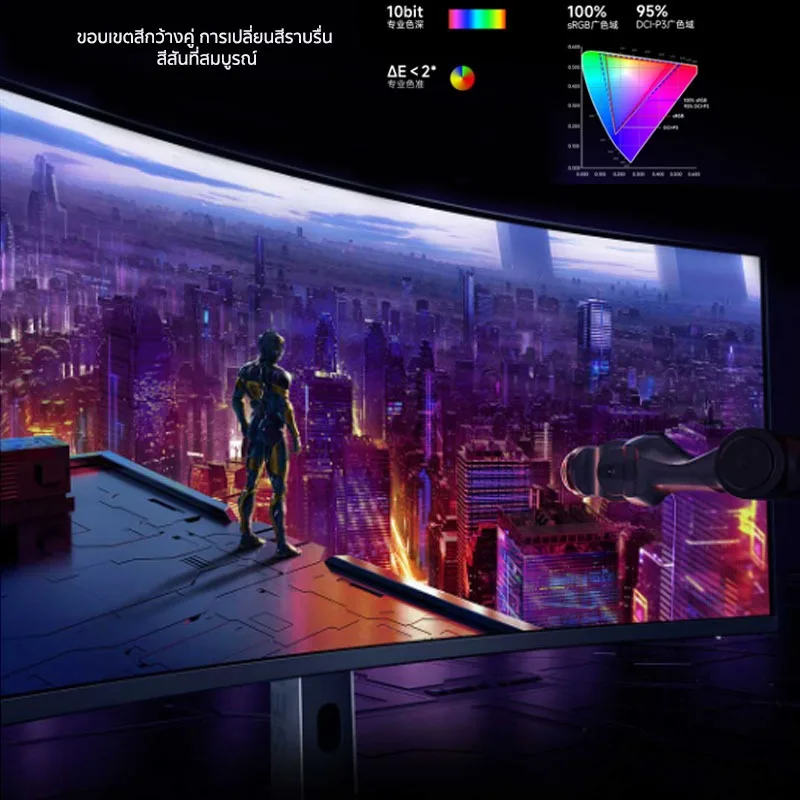 Xiaomi Redmi Monitor Gaming Curved 34 นิ้ว G34WQ 180Hz WQHD
